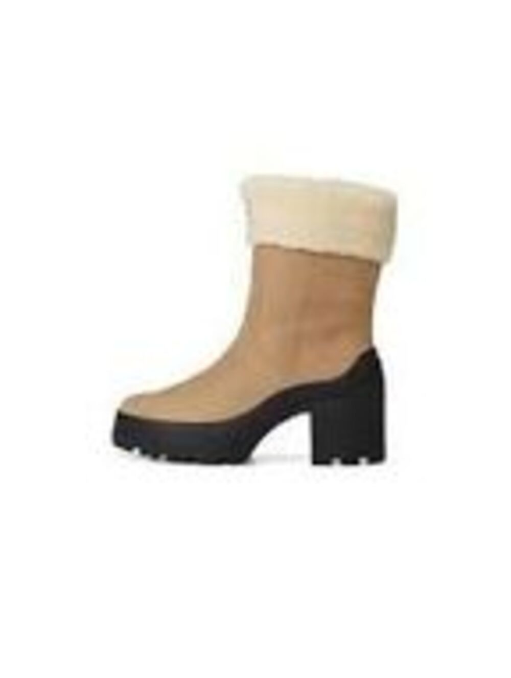 Hunter Marisol Waterproof Shearling Boots Beige 5 ($215) - Picture 3 of 9